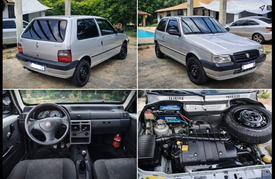 FIAT UNO 1.0 MPI MILLE FIRE ECONOMY 8V FLEX 2P MANUAL